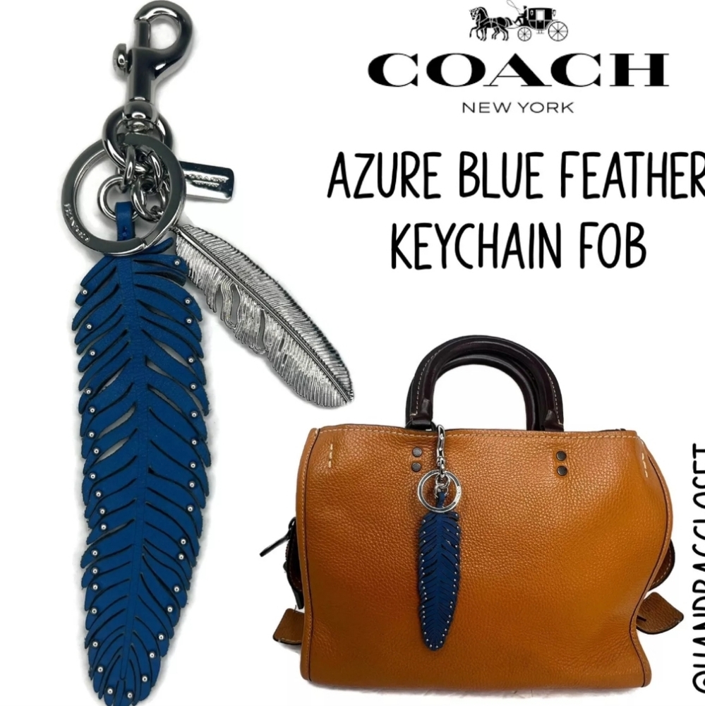 Coach Keychain/ Bagcharm including dustbag NWOT